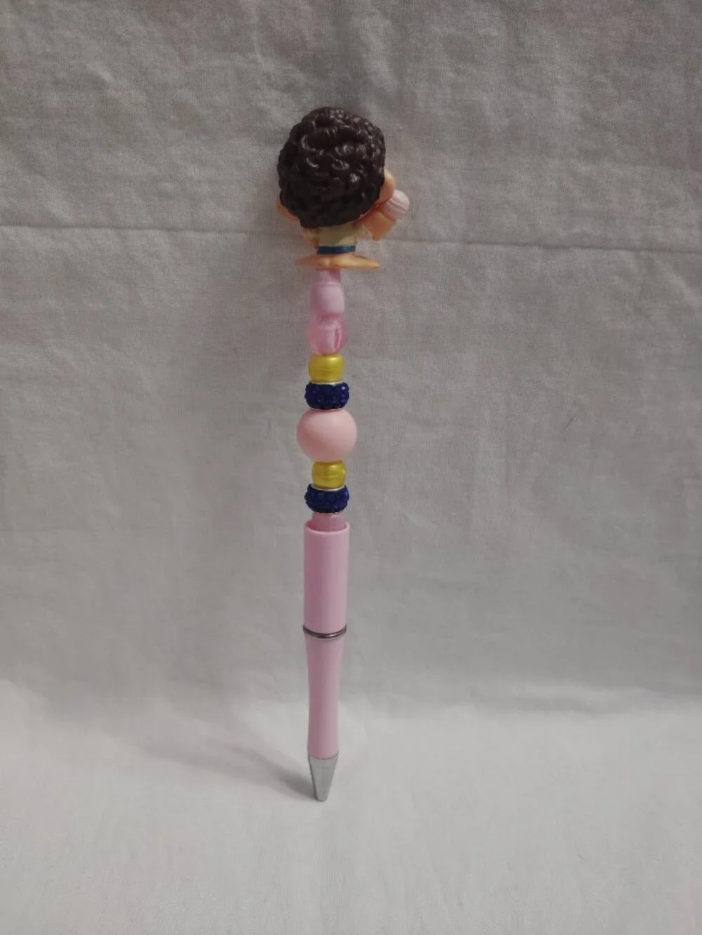 Disney Doorable- Luca - Handmade Beaded Pen